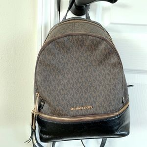 Michael Kors leather backpack
